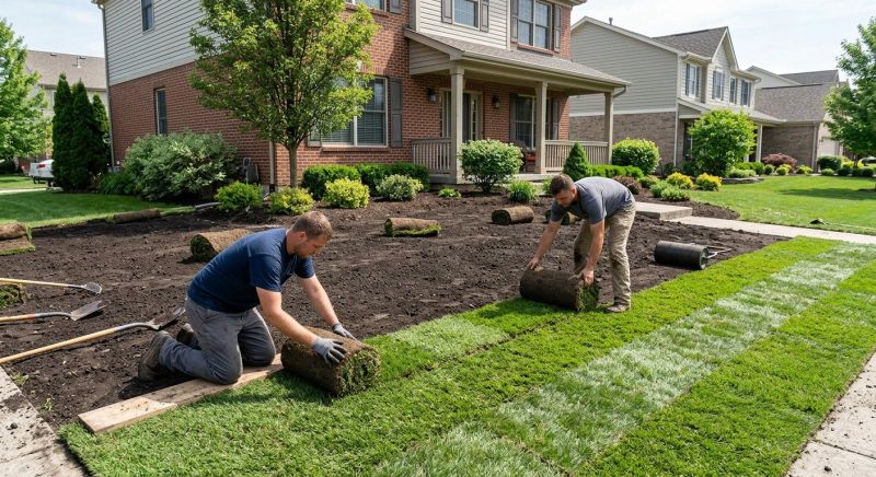 Yard Sod Installation in Ventura County, CA