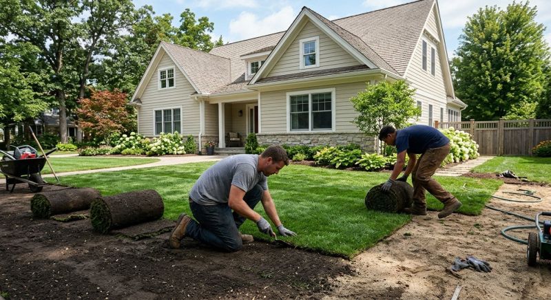 Bahia Sod Installation in Aiken, SC